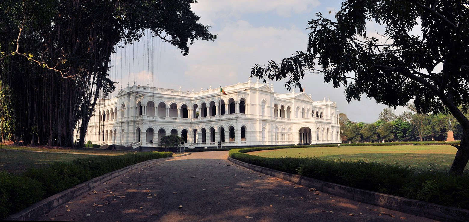 National Museum is a colonial style building in the center of Colombo, capital of Sri Lanka